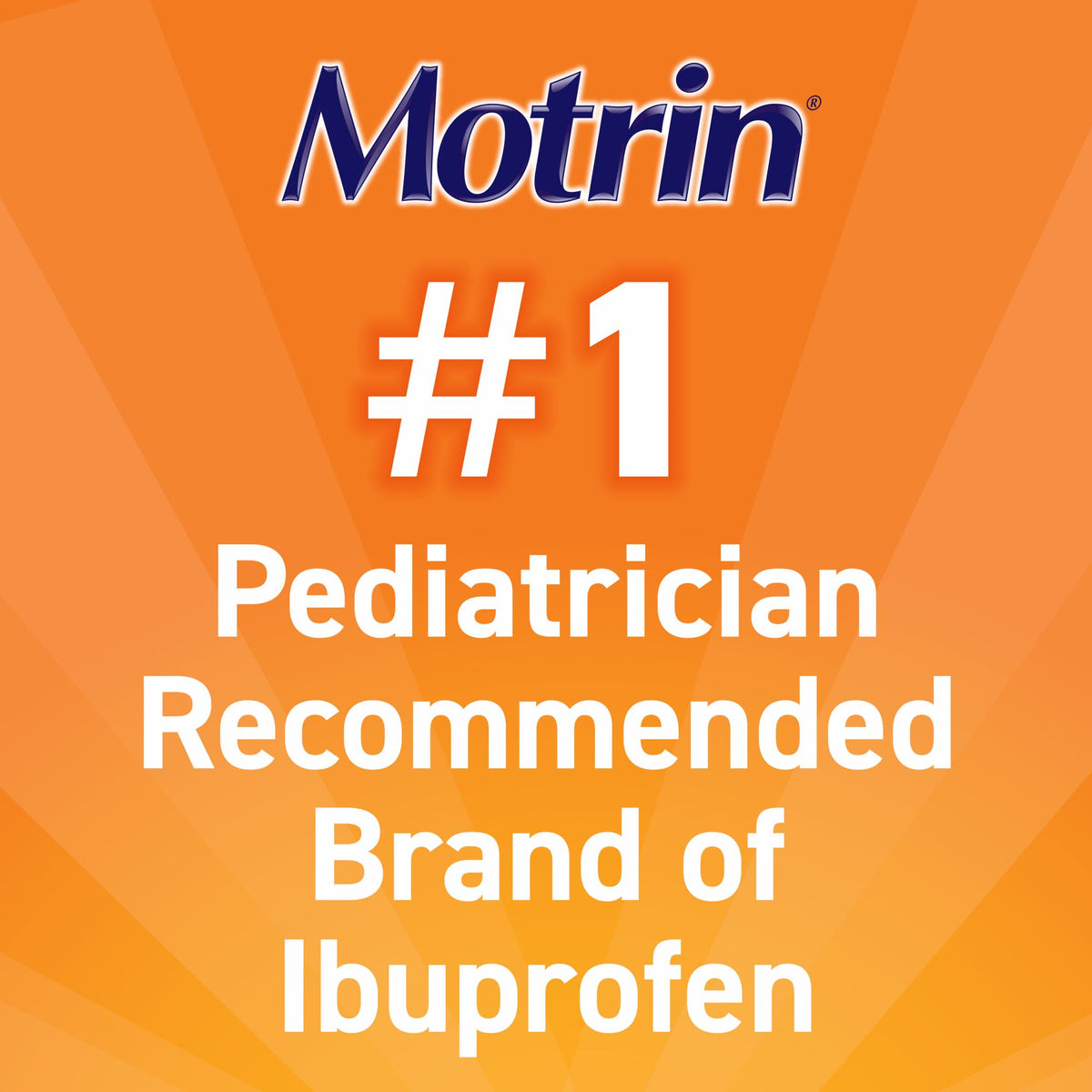 Children's Motrin Ibuprofen Kids Medicine, Berry Flavor, 3 x 4 fl. oz.