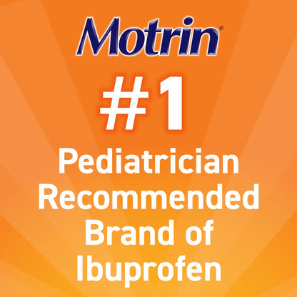Children's Motrin Ibuprofen Kids Medicine, Berry Flavor, 3 x 4 fl. oz.