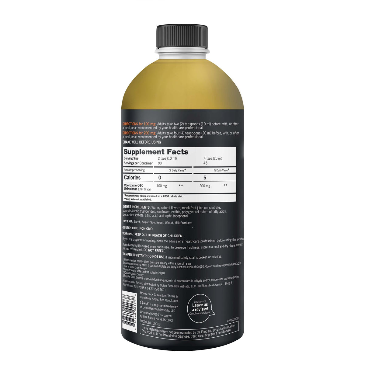 Qunol Liquid CoQ10, 30.4 oz.