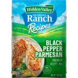 Hidden Valley Night Black Pepper Parmesan Premium Ranch Seasoning Mix, 1 Oz