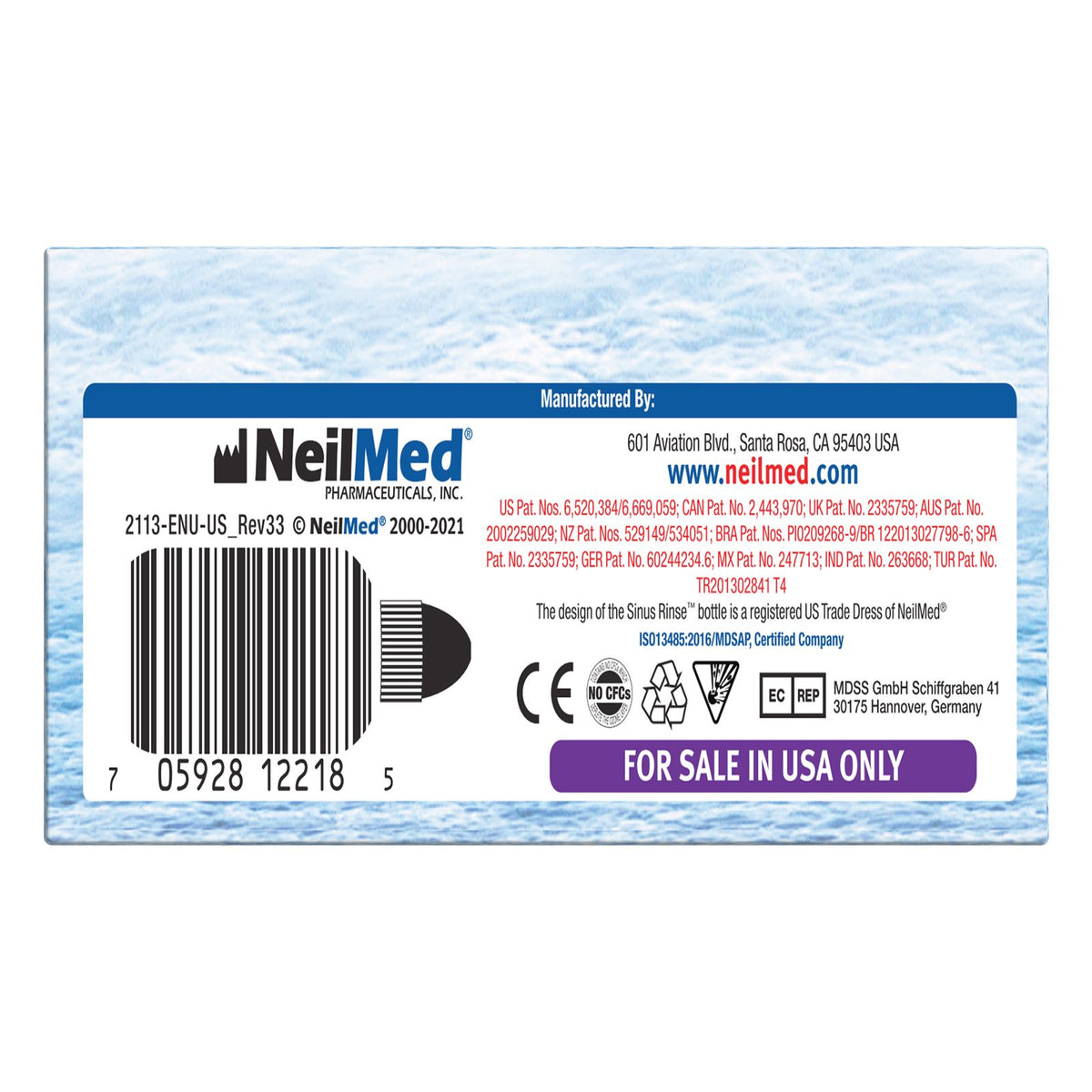 NeilMed Sinus Rinse Squeeze Bottles, 2 pk./8 fl. oz.