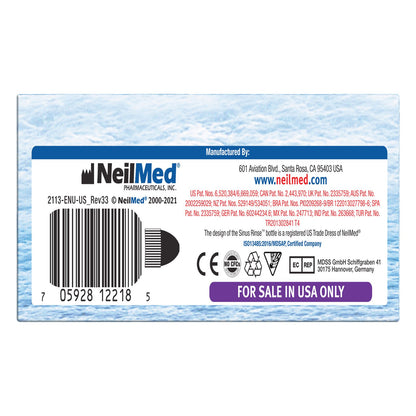 NeilMed Sinus Rinse Squeeze Bottles, 2 pk./8 fl. oz.