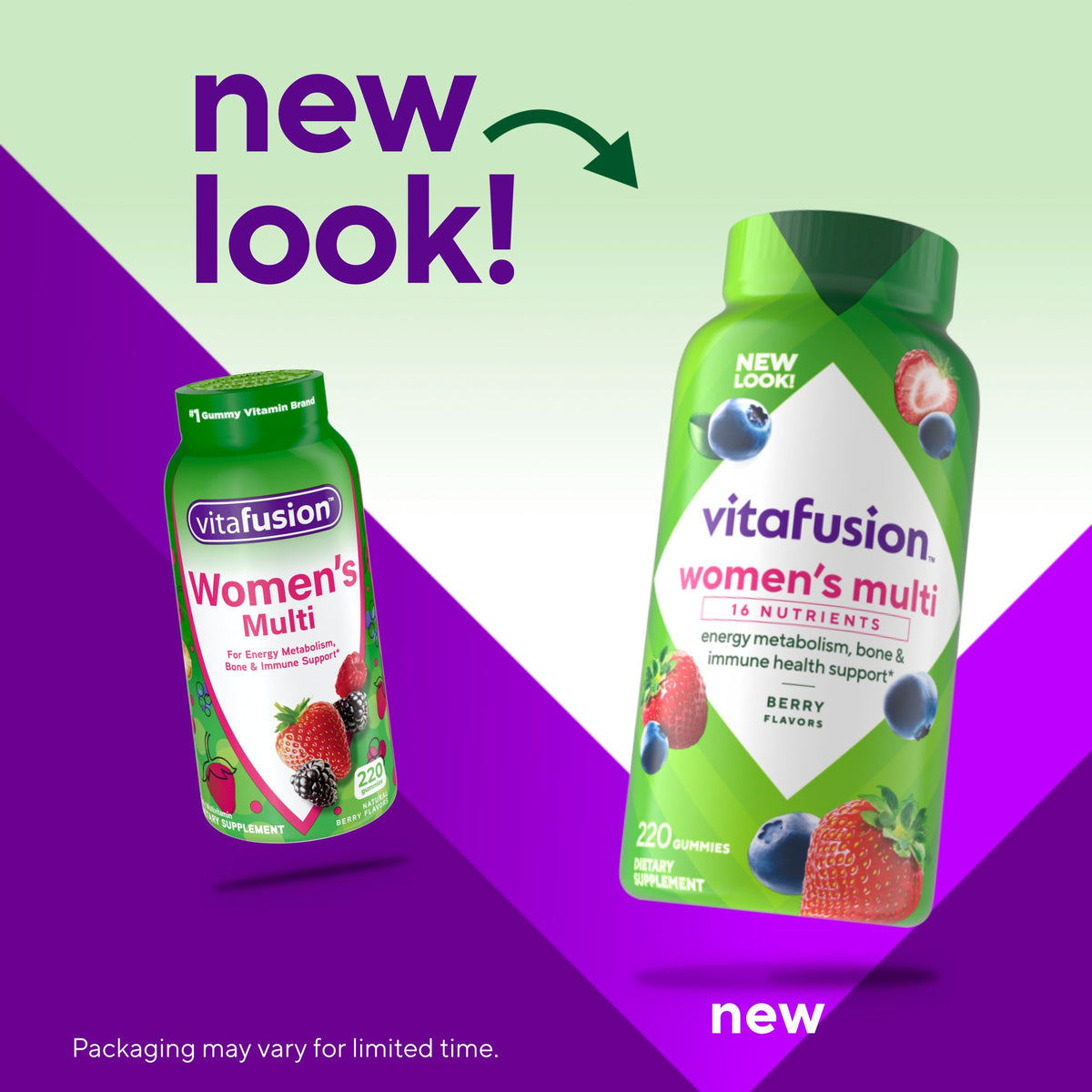 Vitafusion Women's Complete Multivitamin, 220 ct.