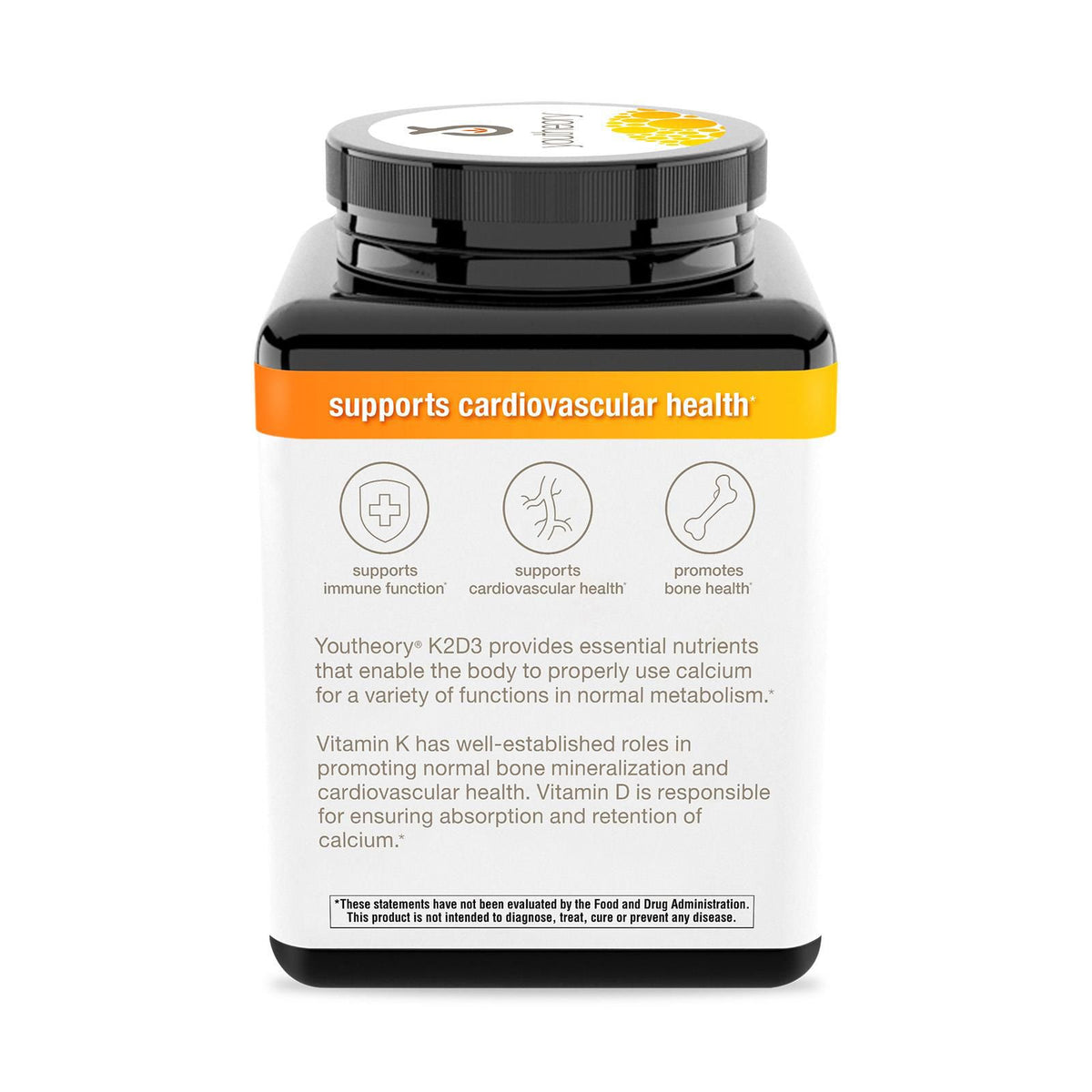 Youtheory K2D3 Essential Vitamin Capsules, 120 ct.