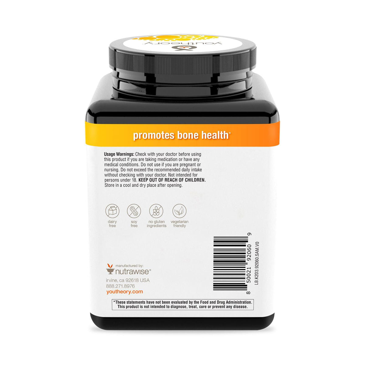 Youtheory K2D3 Essential Vitamin Capsules, 120 ct.