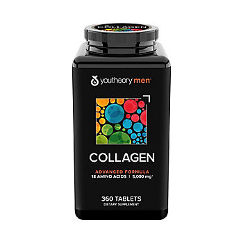 Youtheory Men's Collagen 5000mg Tablets, 360 ct.