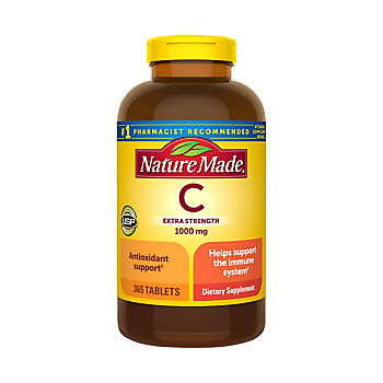 Nature Made Extra Strength Vitamin C 1000mg Tablets, 365 ct.