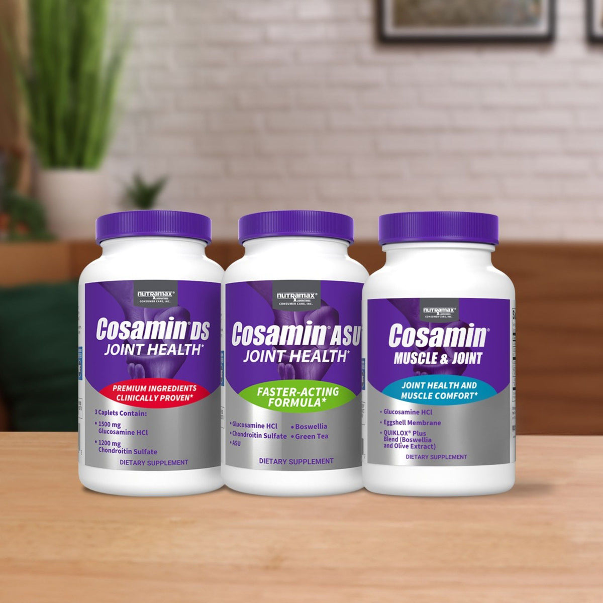 Nutramax Cosamin DS Joint Health Supplement with Glucosamine & Chondroitin, 210 ct.