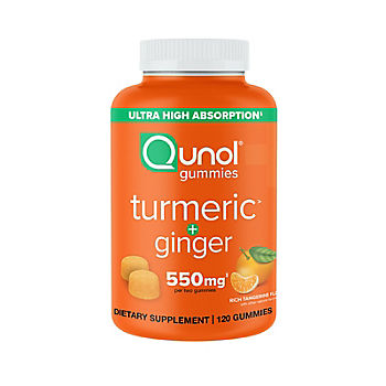 Qunol Turmeric and Ginger Gummies, 120 ct.