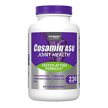 Nutramax Cosamin ASU Joint Health Supplement with Glucosamine, Chondroitin & ASU, 230 ct.
