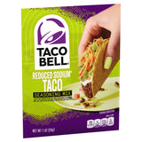 Taco Bell Reduced Sodium Seasoning Mix , 28 g packaging may vary