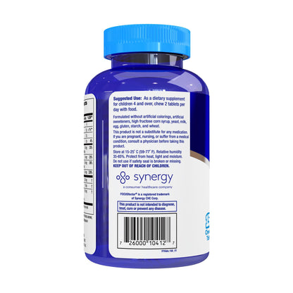 Focus Factor Kids Brain Health Supplement, Chewable Tablets Berry Blast Flavor, 150 ct.