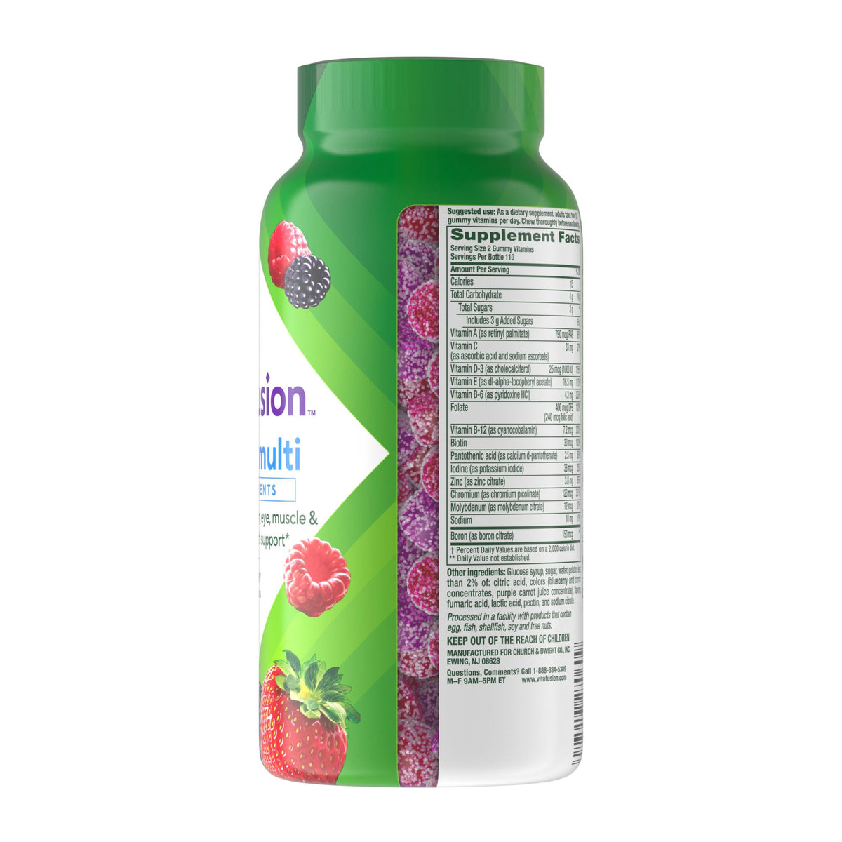 Vitafusion Men's Gummy Multivitamin, 220 ct.
