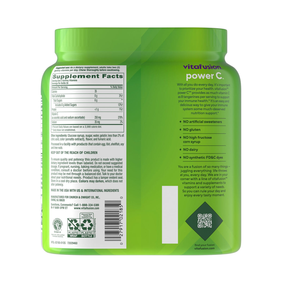 Vitafusion Power C Gummy Vitamins with Vitamin C, 220 ct.