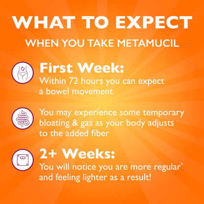 Metamucil 3-in-1 Fiber Capsules, Daily Fiber Supplement for Digestive Health, Capsules, 340 ct.
