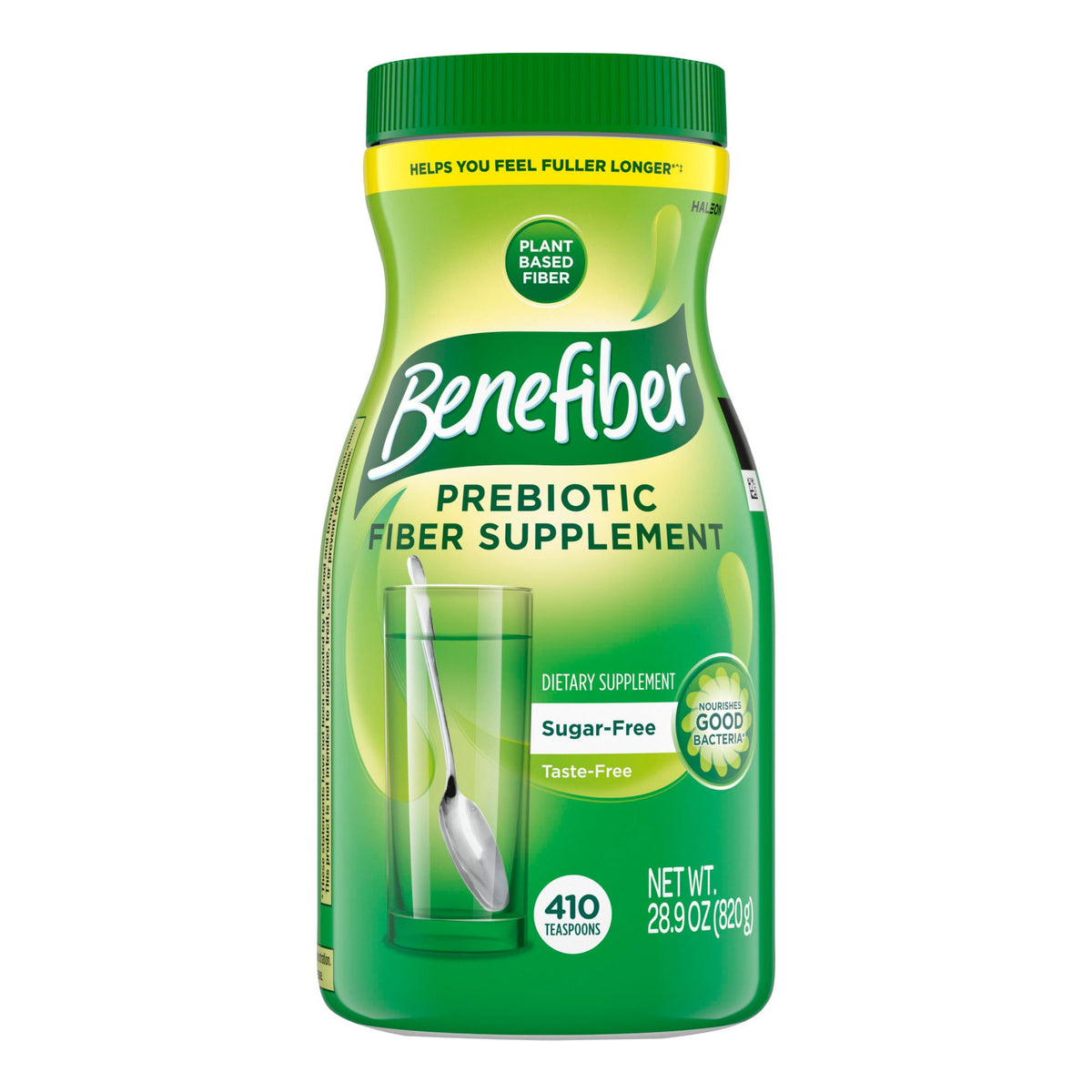 Benefiber Daily Prebiotic Fiber Supplement Powder, 28.9 oz.