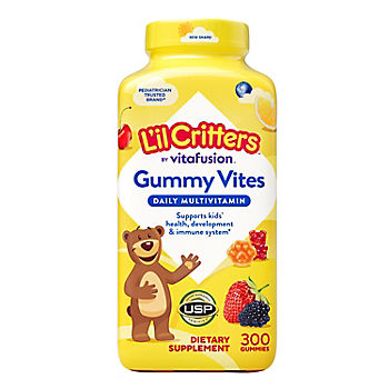 L'il Critters Gummy Vites by Vitafusion, Multivitamin Dietary Supplement, 300 ct.