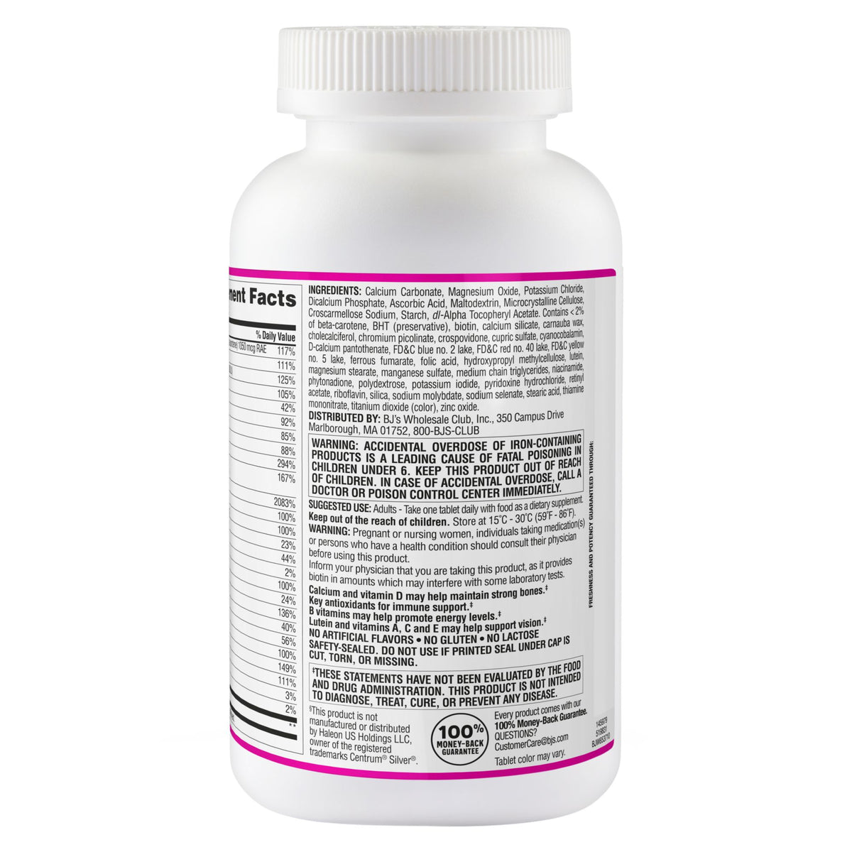 Berkley Jensen Women's 50+ Multivitamin Tablets, 300 ct.