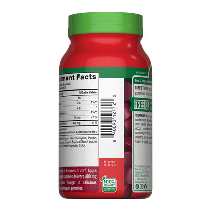 Nature's Truth Apple Cider Vinegar Gummies, 150 ct.