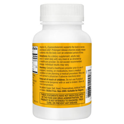 Berkley Jensen Vitamin B12 Prolonged Release Tablet, 1000 mcg, 365 ct.
