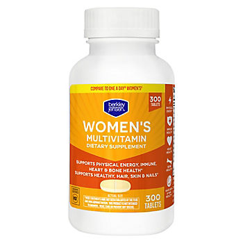Berkley Jensen One Daily Women's Multivitamin Tablets, 300 ct.