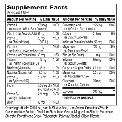 Berkley Jensen One Daily Men's Multivitamin Tablets, 300 ct.