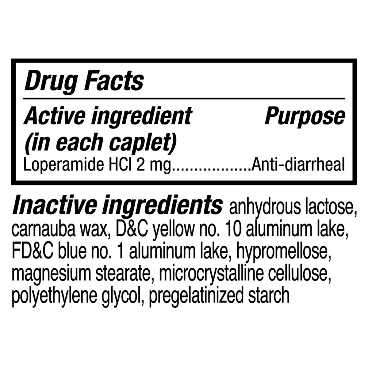 Berkley Jensen Loperamide Hydrochloride Anti-Diarrheal 2mg Tablets, 24 ct.