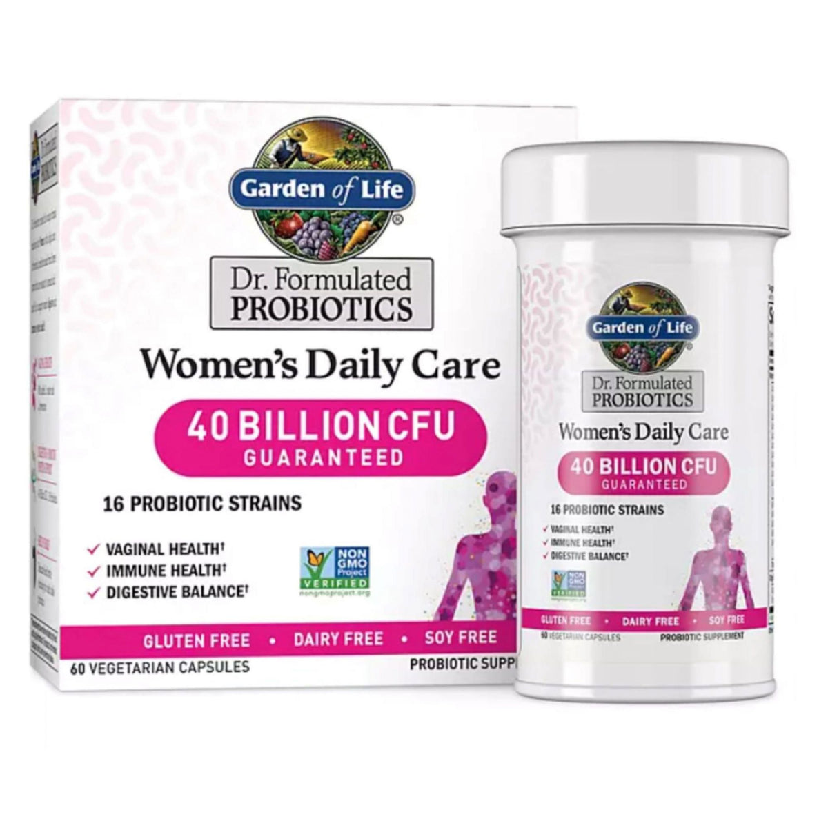 Garden of Life Once Daily Dr. Formulated Probiotics for Women, 60 ct.
