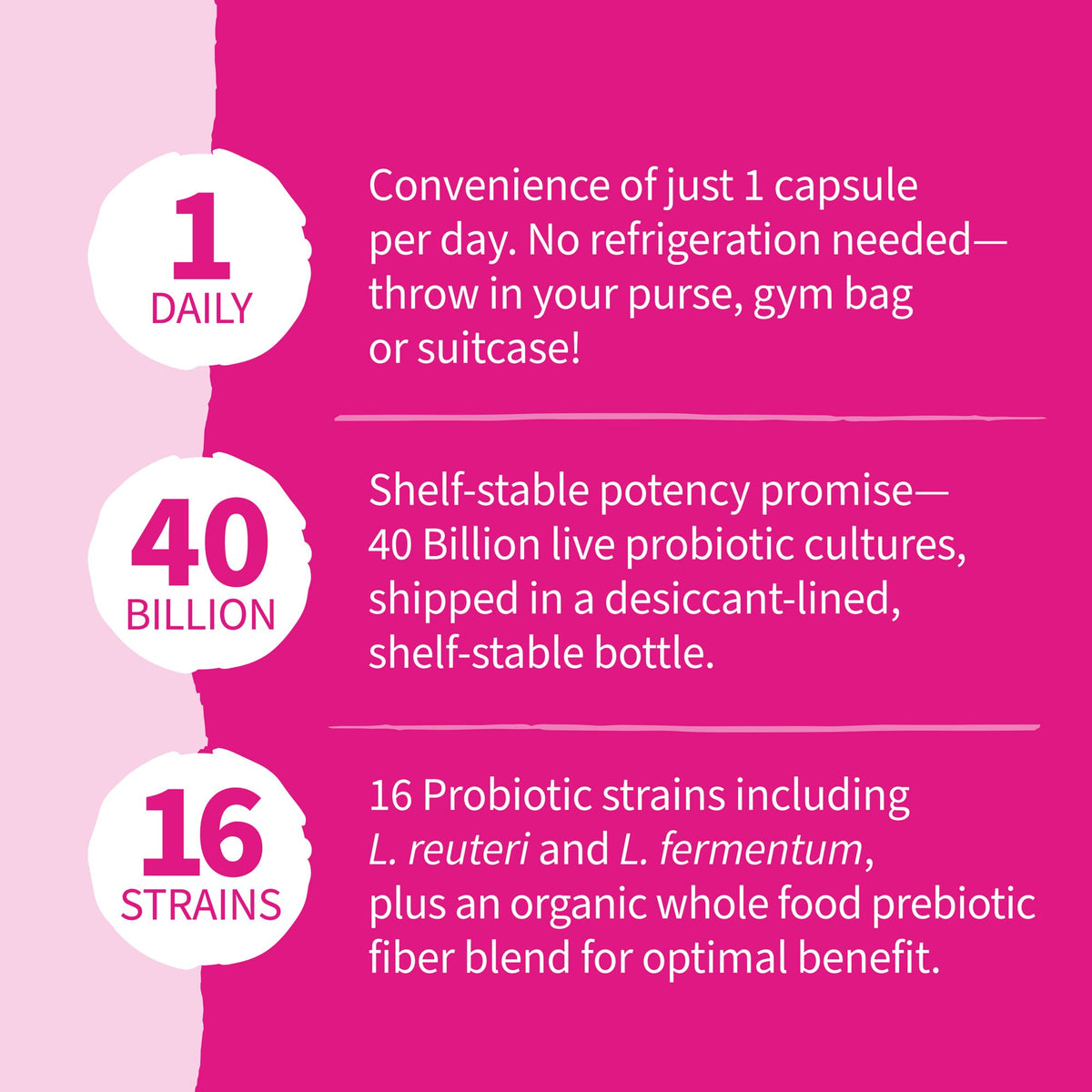 Garden of Life Once Daily Dr. Formulated Probiotics for Women, 60 ct.