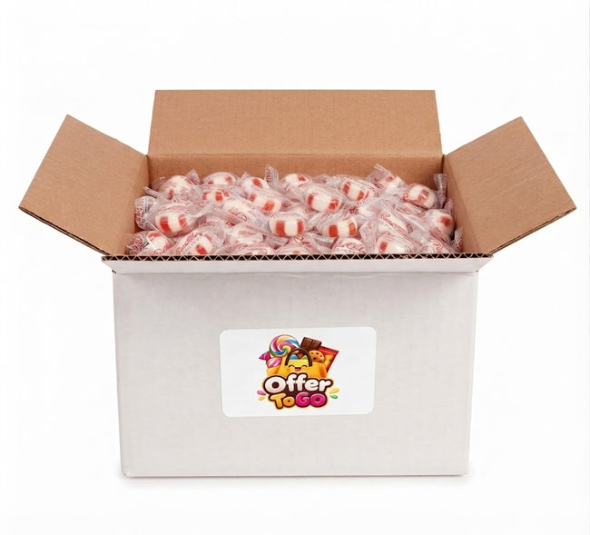 Soft Peppermint Puffs Infused with Real Peppermint Oil - Individually Wrapped, Handcrafted Artisanal Candy