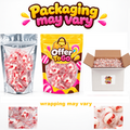 Soft Peppermint Puffs Infused with Real Peppermint Oil - Individually Wrapped, Handcrafted Artisanal Candy