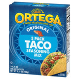 Ortega Original Taco Seasoning Mix packaging may vary