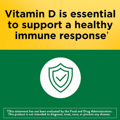 Nature Made Vitamin D3 2000 IU (50mcg) Softgels, 320 ct.