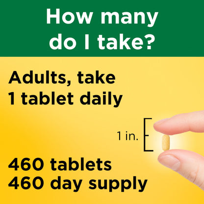 Nature Made Super B Complex with Vitamin C and Folic Acid Tablets, 460 ct.