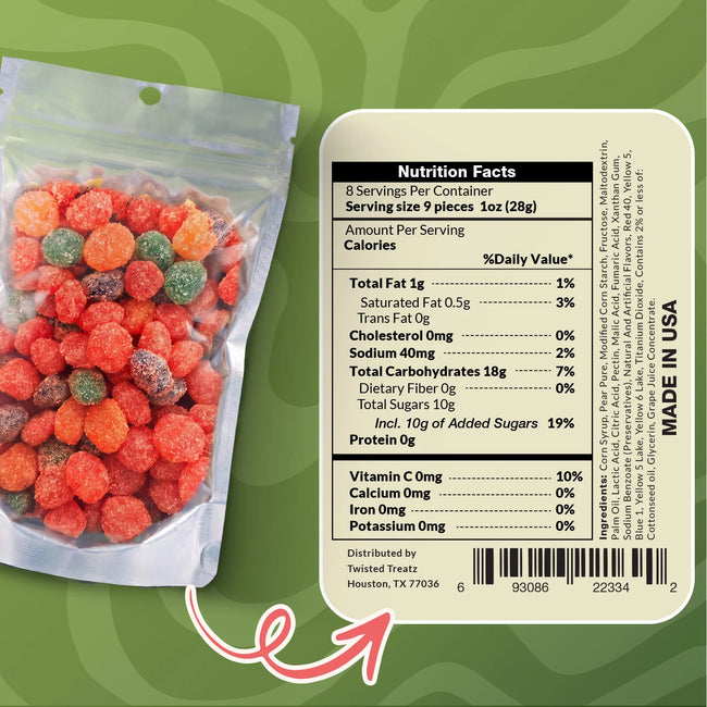 Sour Gushers Candy