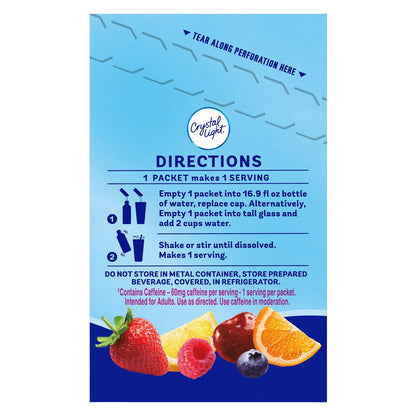 Crystal Light Variety Pack Drink Mix Packets, 60 ct.