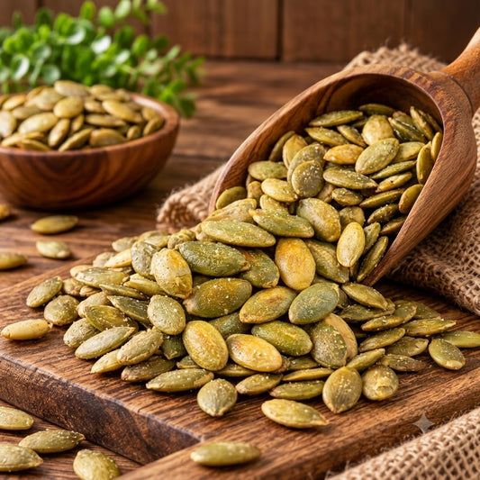 Roasted & Salted Pumpkin Seeds – Delicious Pepitas Snack, Nutty Crunch