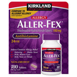 K. S Fexofenadine HCl 180 Mg., Non-Drowsy Antihistamine Allergy Relief 180 Tablets | Compare to Allegra® Allergy Active Ingredient