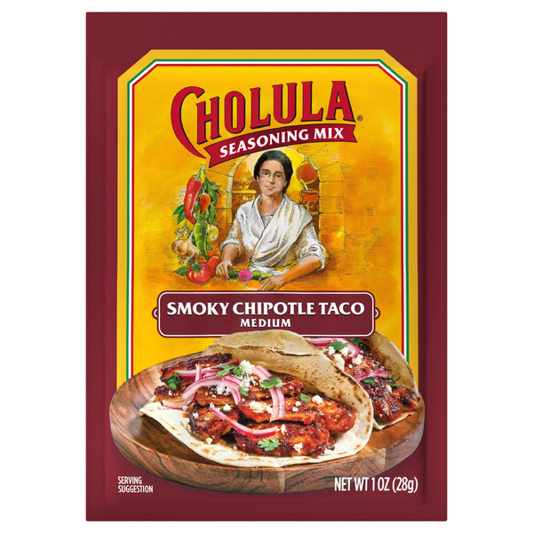 Cholula Smoky Chipotle Taco - Medium Recipe Mix, 1 Oz Envelope