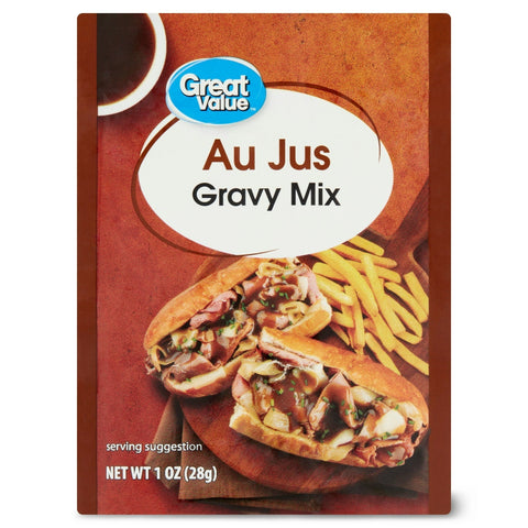 Au Jus Gravy Mix, 1 Oz Rich flavor Just add water G&V.gv
