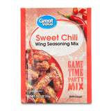 Sweet Chili Wing Seasoning Mix, 35 g packaging may vary G&V