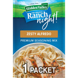 Hidden Valley Alfredo Ranch Night Zesty Alfredo Premium Seasoning Mix, 1 Oz