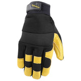 Wells Lamont Men's Hydrahyde Leather Work Gloves Size Large