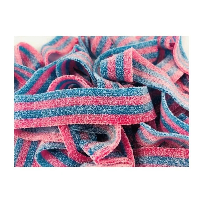 Sour Ropes Candy Belts Sweet & Tangy 8Oz Pack Soft Chewy  for Snacking