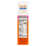 Goya Sazon Sin Achiote (Without Annatto) 3.52 Oz, 20 Packets/Sobres