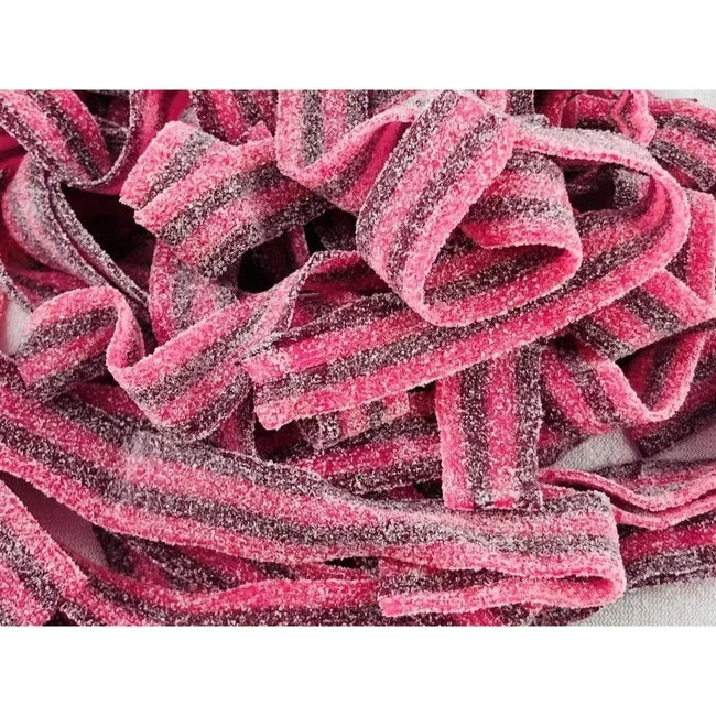 Sour Ropes Candy Belts Sweet & Tangy 8Oz Pack Soft Chewy  for Snacking