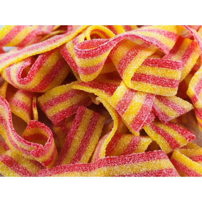 Sour Ropes Candy Belts Sweet & Tangy 8Oz Pack Soft Chewy  for Snacking