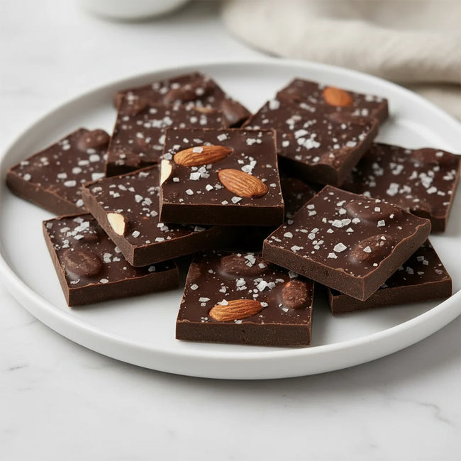 Sea Salt Almond Chocolate Bark