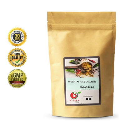 Oriental Rice Crackers Mix Crackers Bulk Snack by NY Spice 8Oz-5Lb
