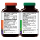 Natrol Juicefestiv Daily Fruit & Veggie, 240 Capsules Probiotics and Digestive Enzymes Contains 23 Fruits, 18 Vegetables and 5 Grains & Greens